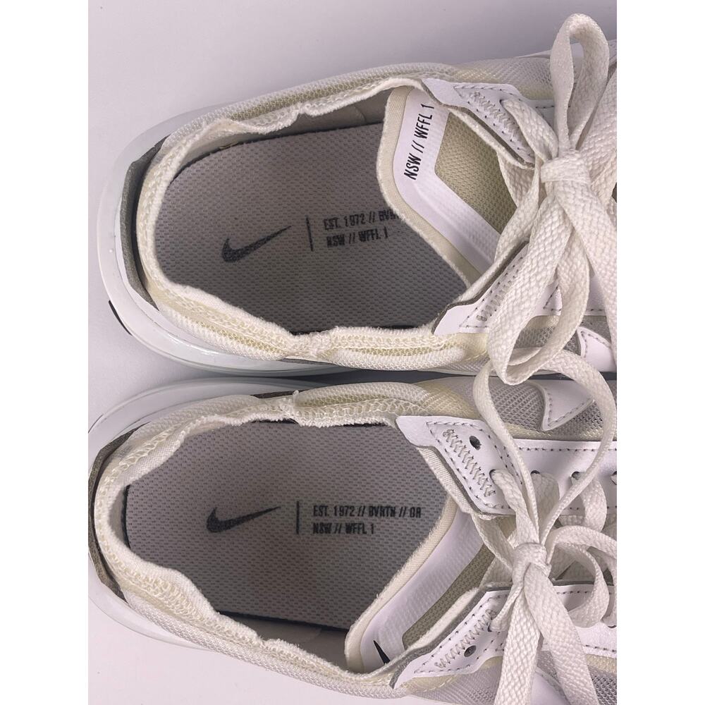 Nike Waffle One Women’s White Mesh Sneakers Size 10 Style DC2533-103 - Picture 6 of 10
